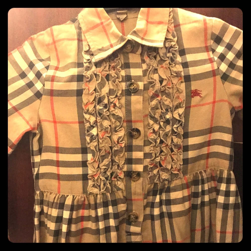 Girls Burberry dress